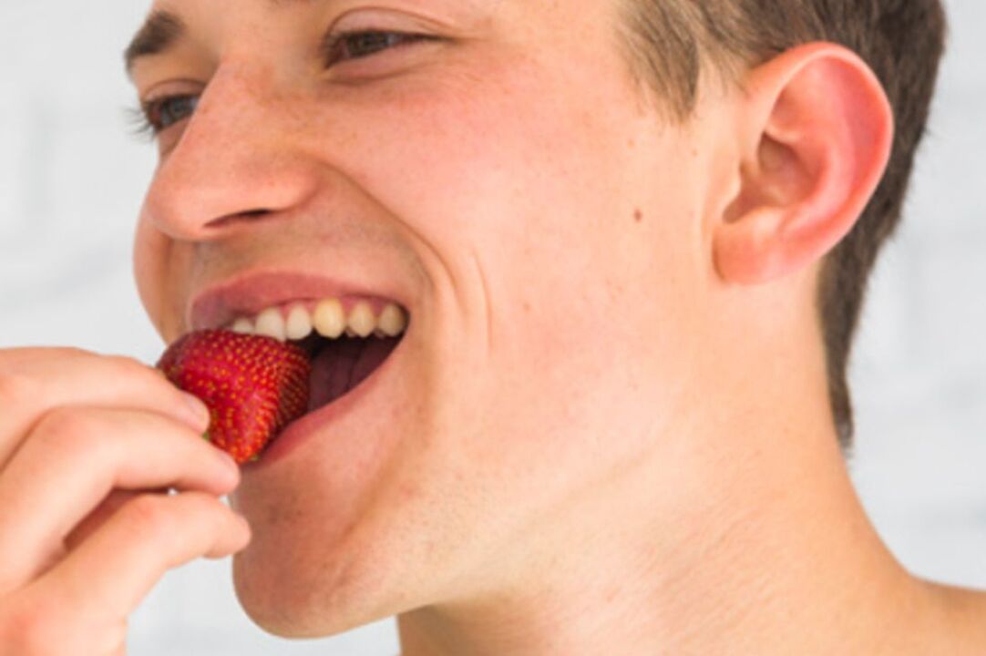Erdbeeren zur Potenzsteigerung